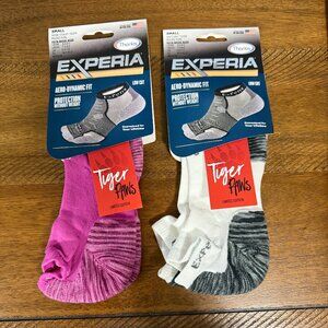 THORLOS EXPERIA TIGER PAWS SMALL Bundle of 2 Unisex Micro Mini Athletic Socks